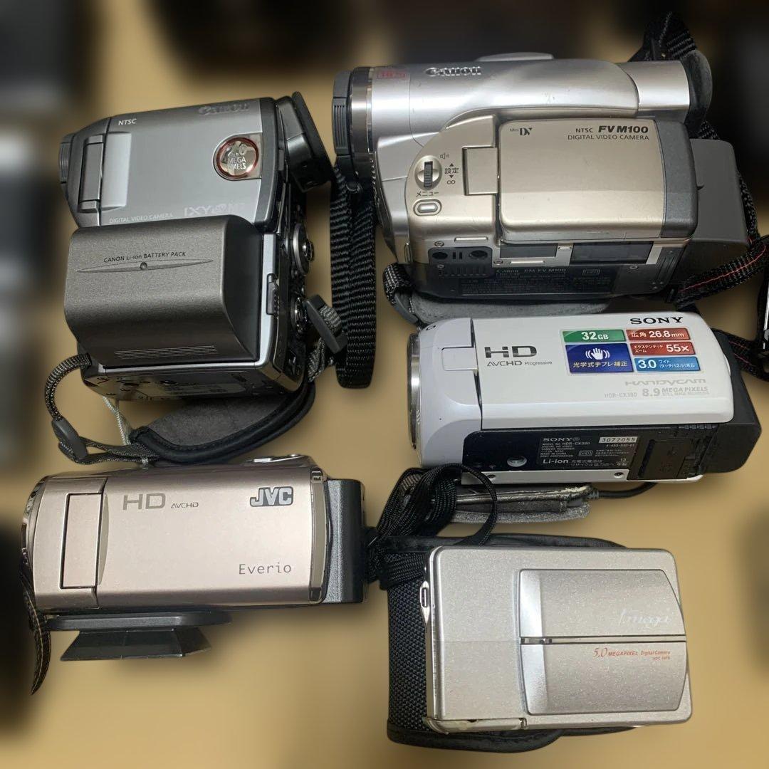 カメラ ビデオカメラ ジャンク品20台まとめ売り