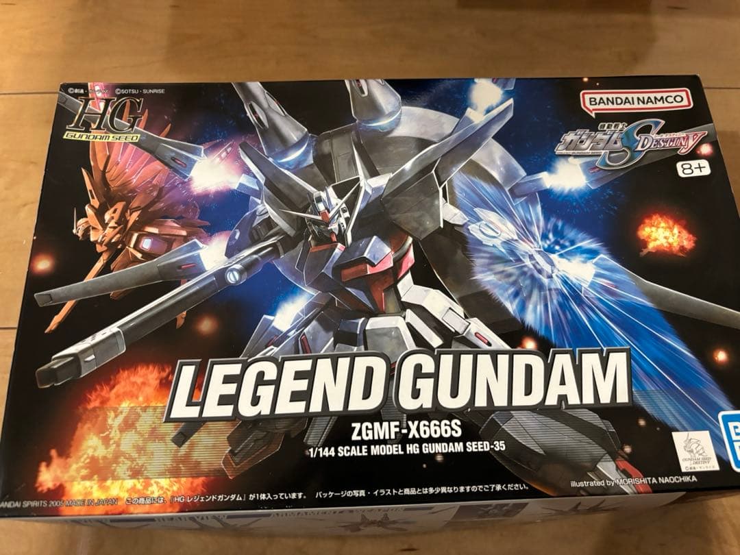 RGストライクフリーダム+ デスティニー チタニウム+拡張パーツ+レジェンド