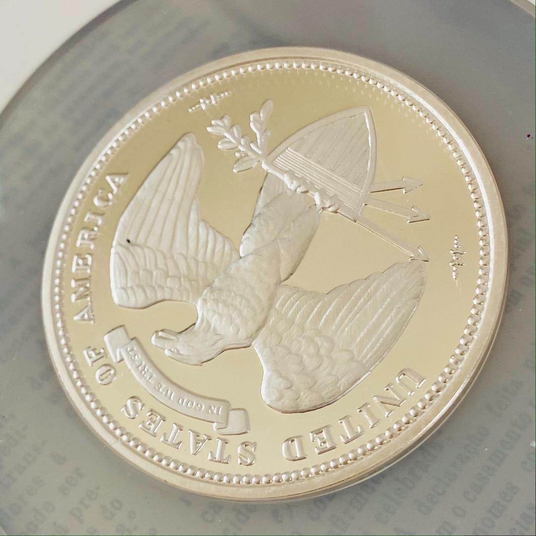 ★NGC★最高鑑定★2010 モルガンダラー 100ドル UC GEM銀貨 大型