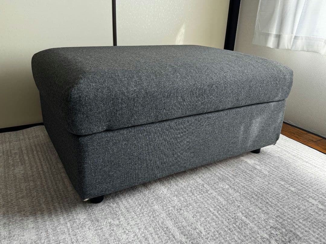 VIMLE ヴィムレ オットマン グンナレドミディアムグレー