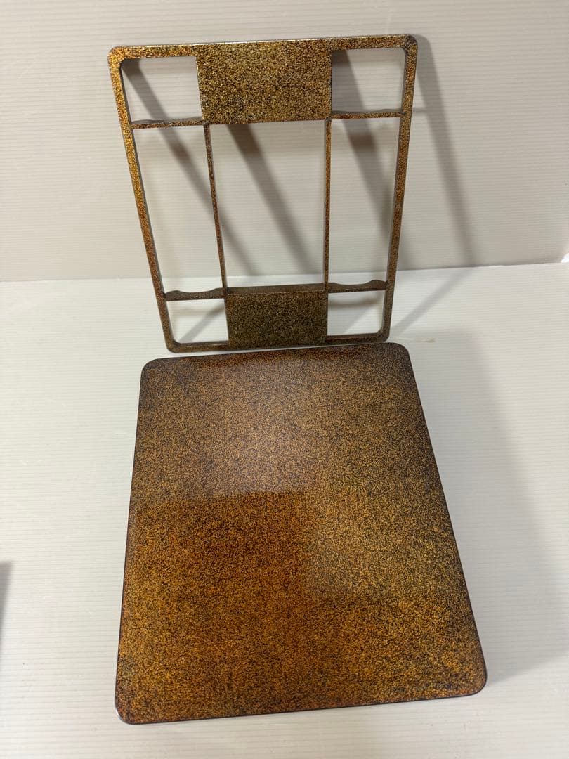 2197   漆器 高級 日本製　沈金日の出鶴　文箱 書類入れ 書類ケース