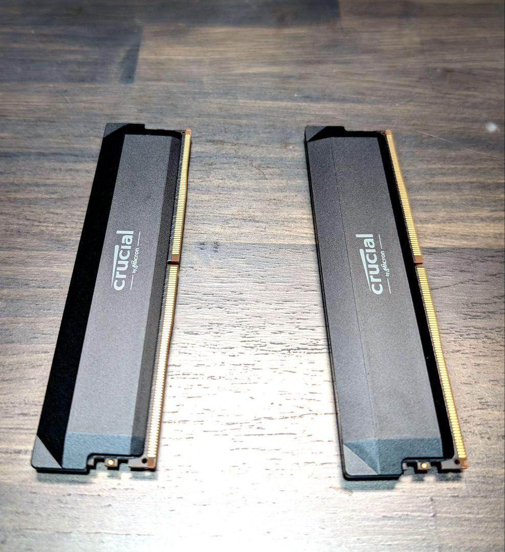 Crucial PRO DDR5-6000 OC 32GB kit （16×2）