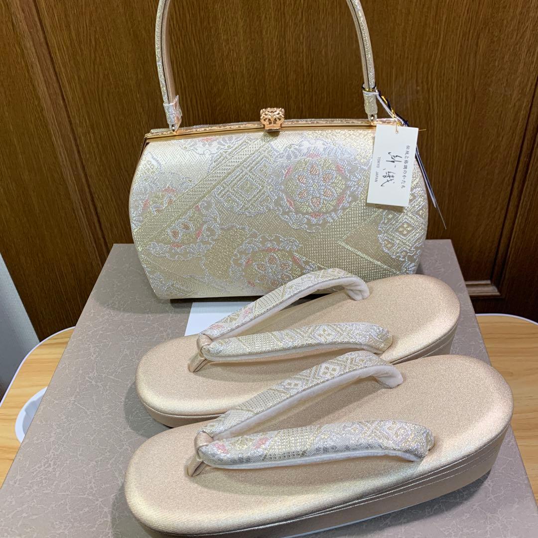 和装　草履バッグセット　沙織　　Mサイズ　ゆんゆです！
