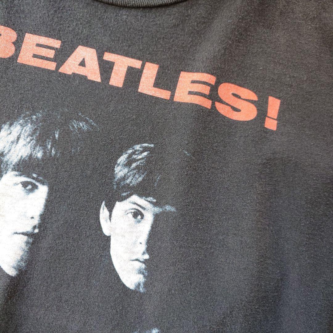 ユーズド ビートルズバンド T シャツーオフィシャルフェード