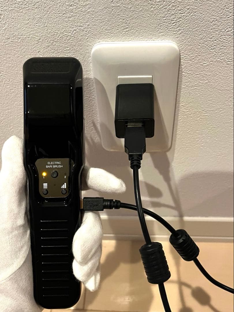 【美品】エレクトロン デンキバリブラシ 電気バリブラシ　正規品