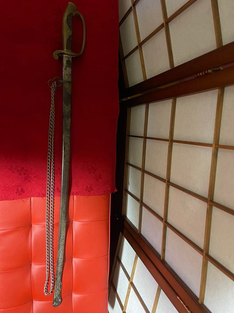 大日本帝国　軍刀 儀礼刀 菊花紋章　希少 貴重 模造刀　当時物