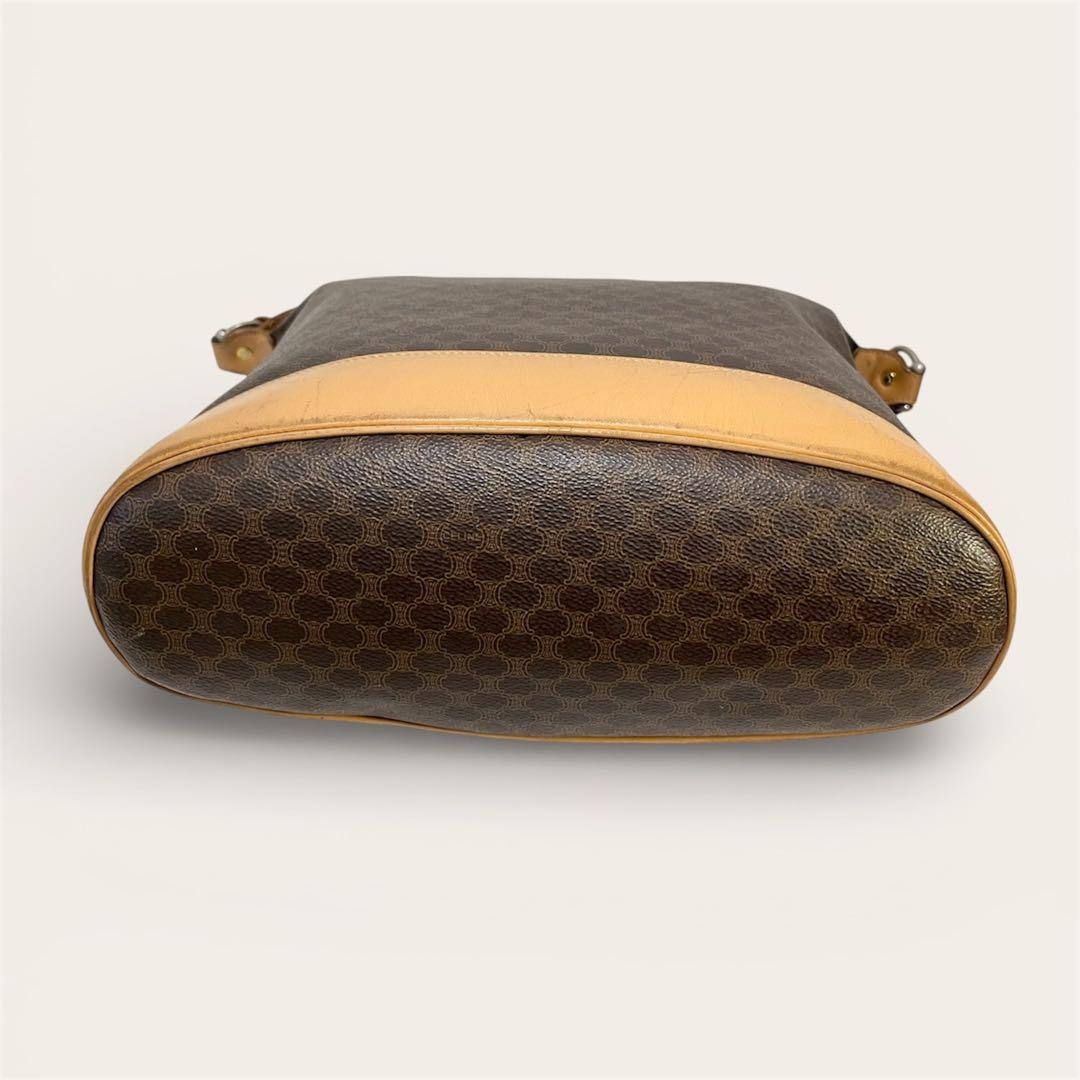 【人気】CELINE セリーヌ マカダム柄 ヴィンテージ ショルダーバッグ