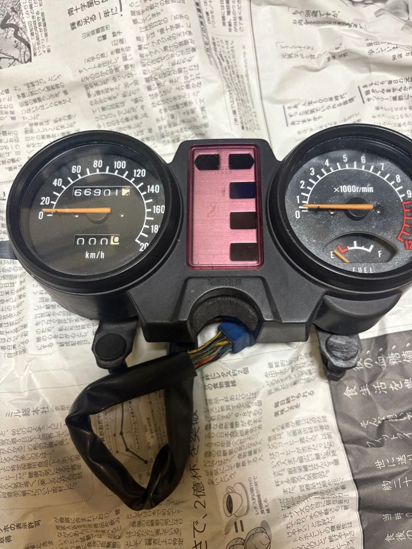 GSX450E ゴキ　純正スピードメーター