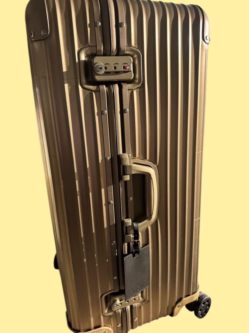 RIMOWA リモワ トパーズプレミアム アルミスーツケース 105L ゴールド