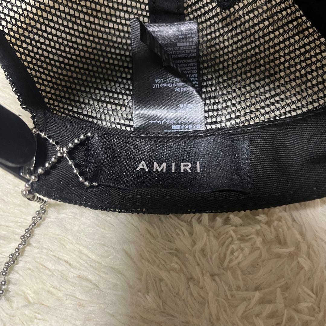 新品未使用 AMIRI メッシュ キャップ 確実正規品