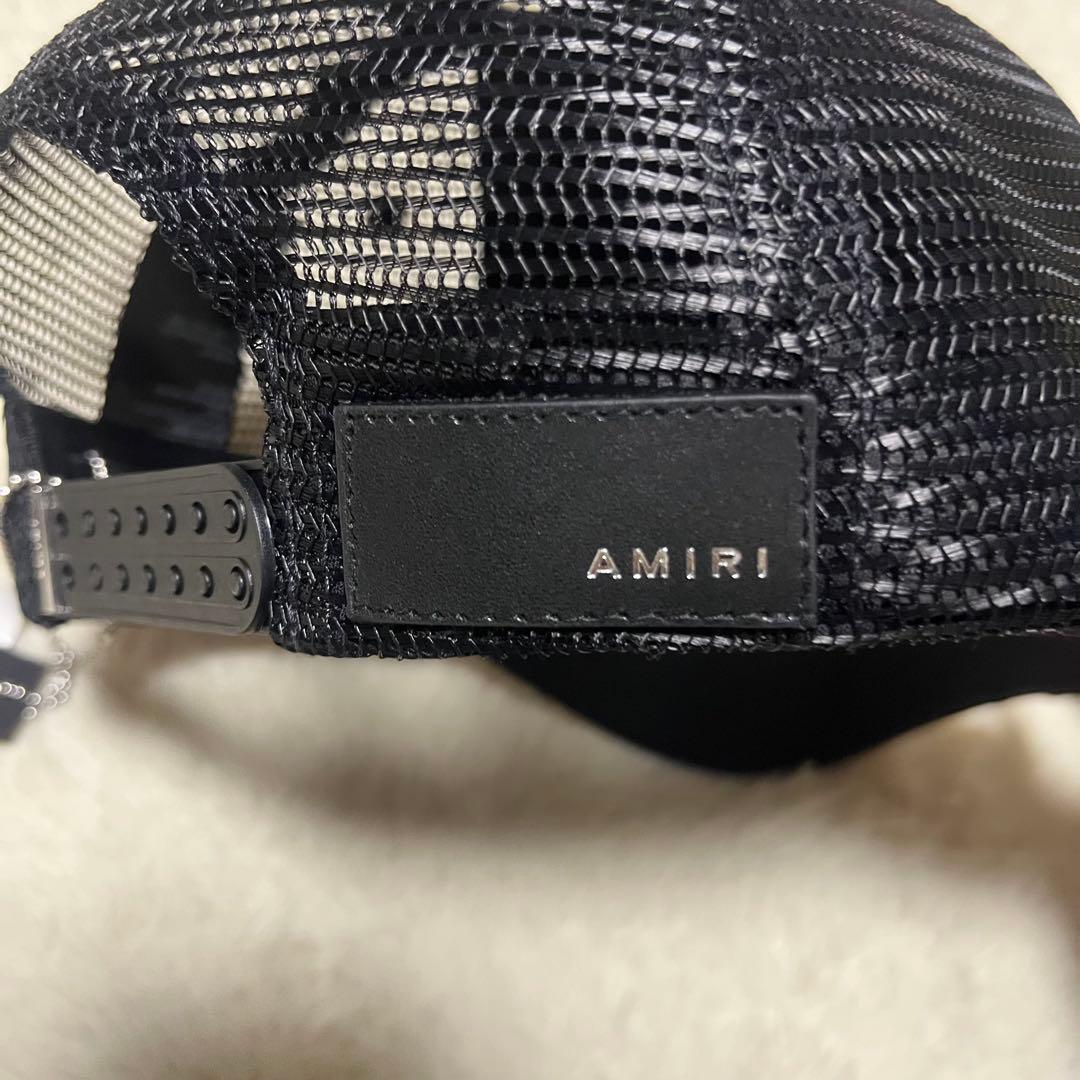 新品未使用 AMIRI メッシュ キャップ 確実正規品