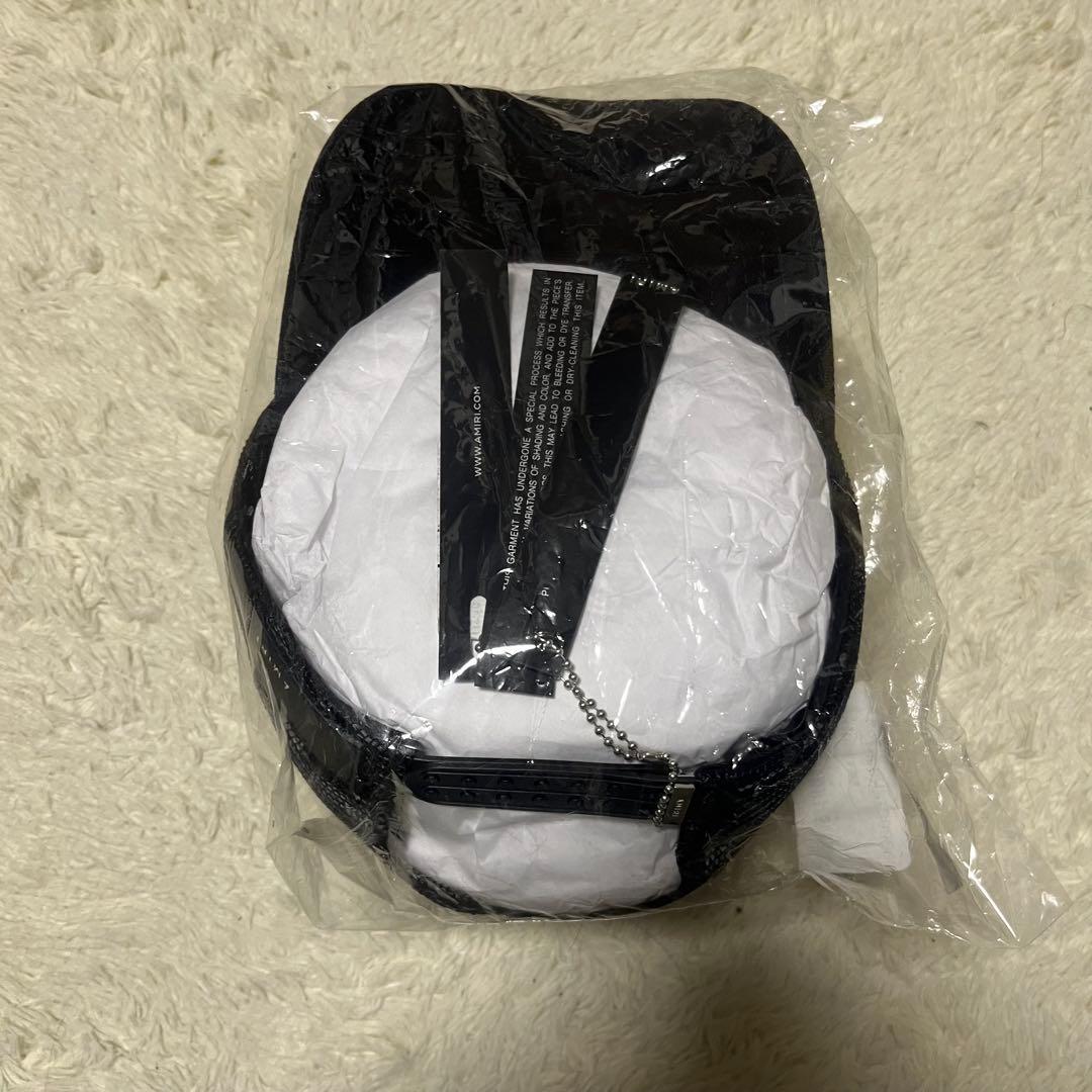 新品未使用 AMIRI メッシュ キャップ 確実正規品