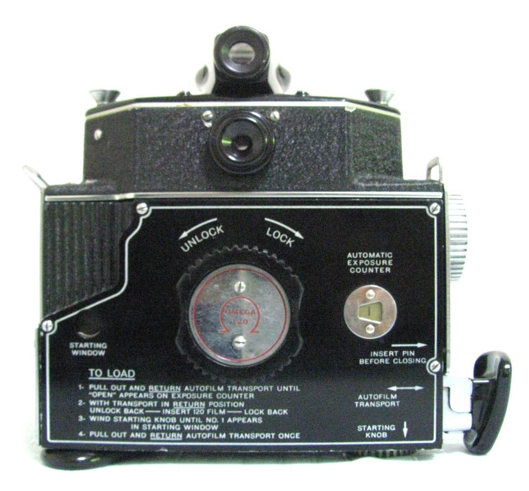 美品★ΩOmega120カメラオミクロンf:3.5/90mm1-1/400秒