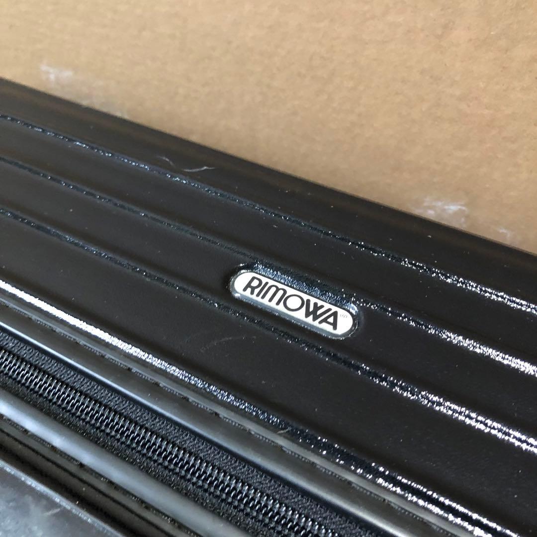 RIMOWA リモワ スーツケース ブラック 2輪 ポリカーボネート製