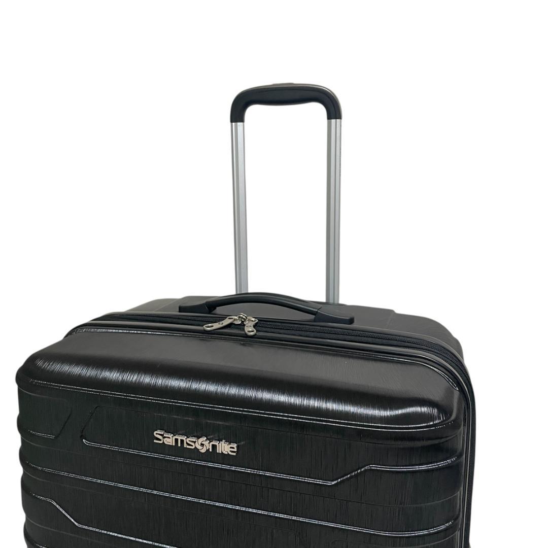美品✨ サムソナイト L ハード 大容量 スーツケース 拡張機能 長期旅行 黒