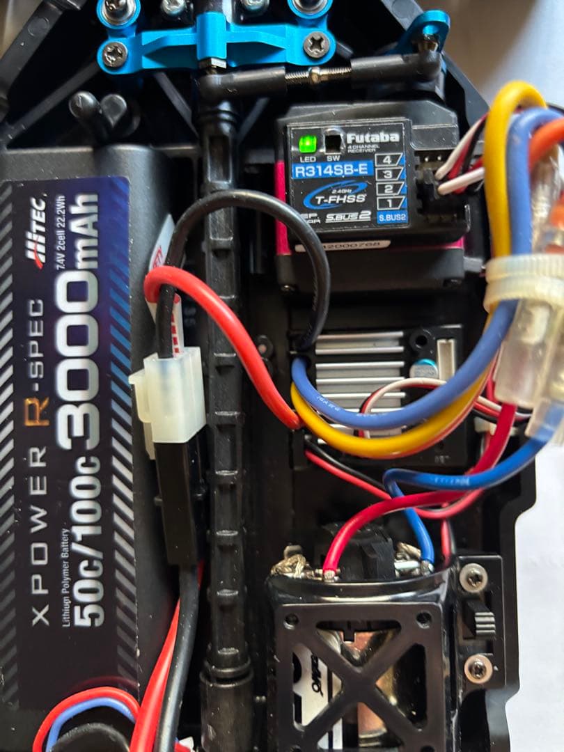 TT-02 MOTUL AUTECHＺXBシリーズ 完成済みをチューニングアップ