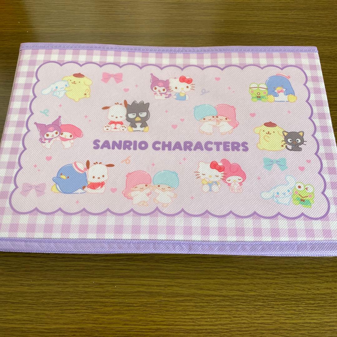 5点目100円♡新作♡新品♡サンリオキャラクターズ♡収納ボックス