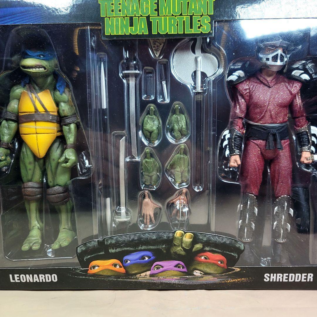 【NECA】新品 正規品 TMNT タートルズ シュレッダー vs レオナルド