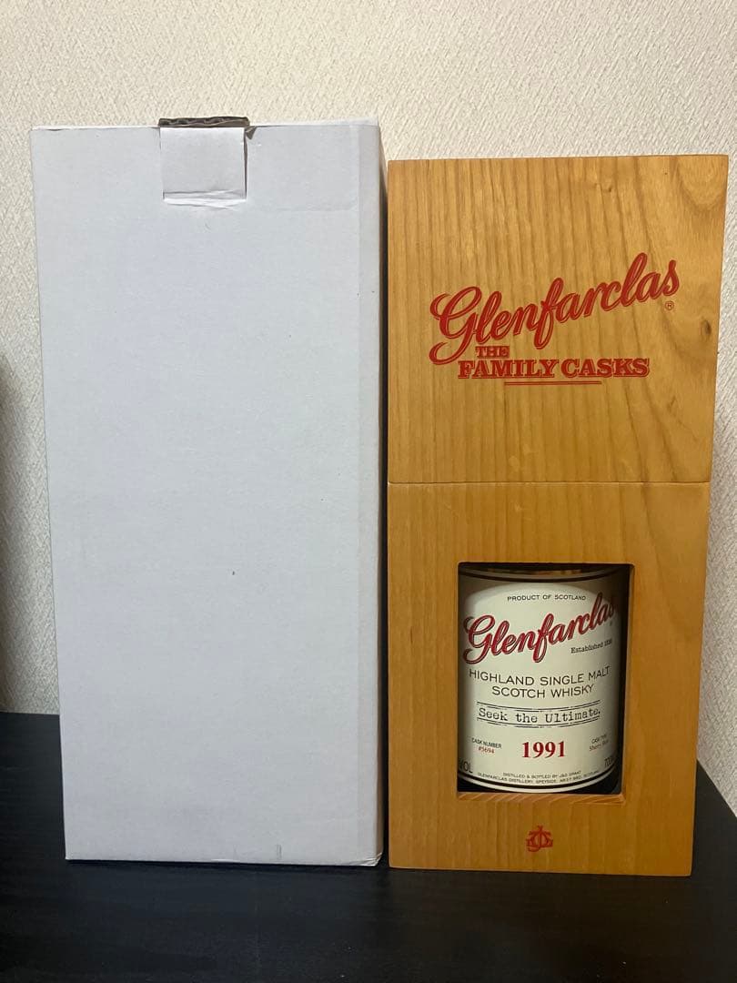 な*.様 グレンファークラス Glenfarclas 1991 ラダー 未開封品