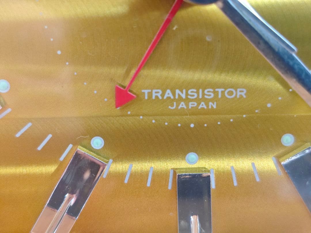 【動作確認済】セイコー トランジスタ時計 TRANISTOR デイデイト
