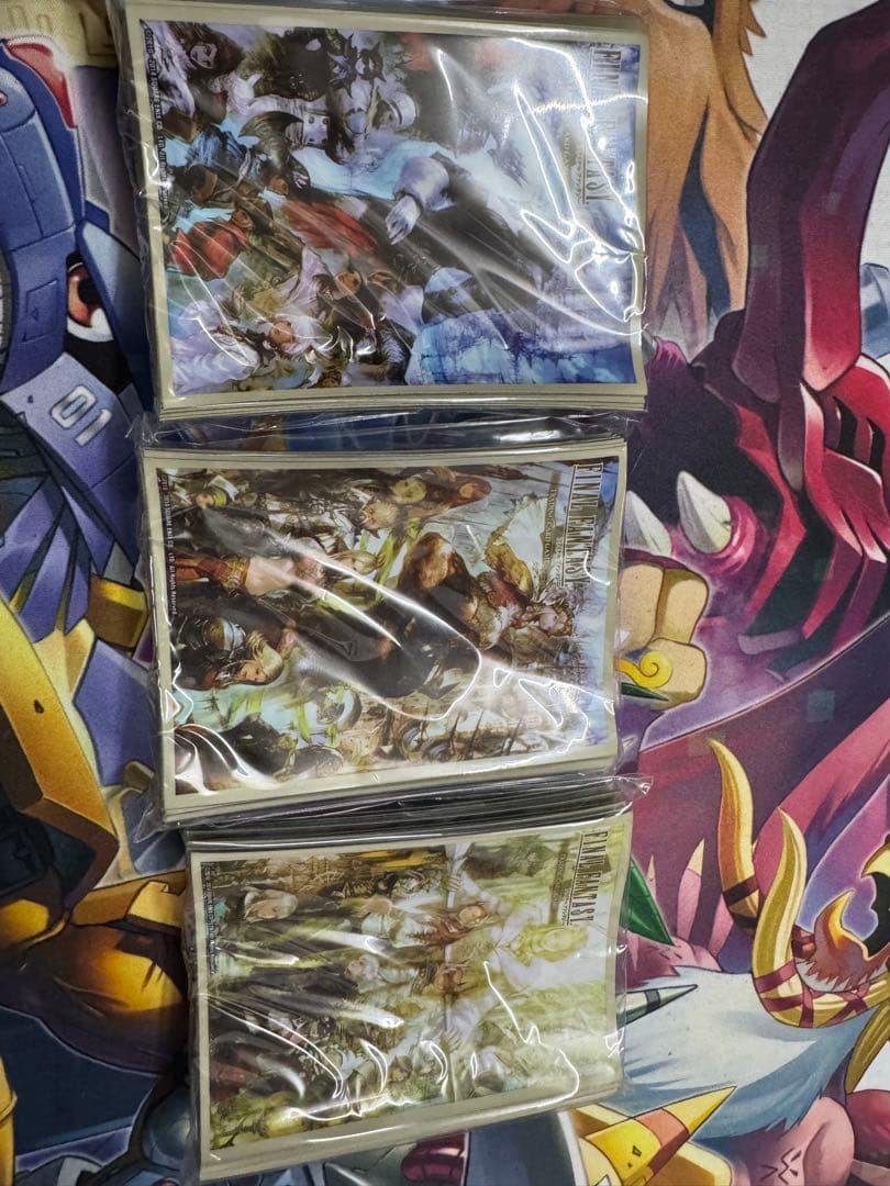 FFTCG ファイナルファンタジーXIV 限定スリーブ　光の戦士　ff14 ❷