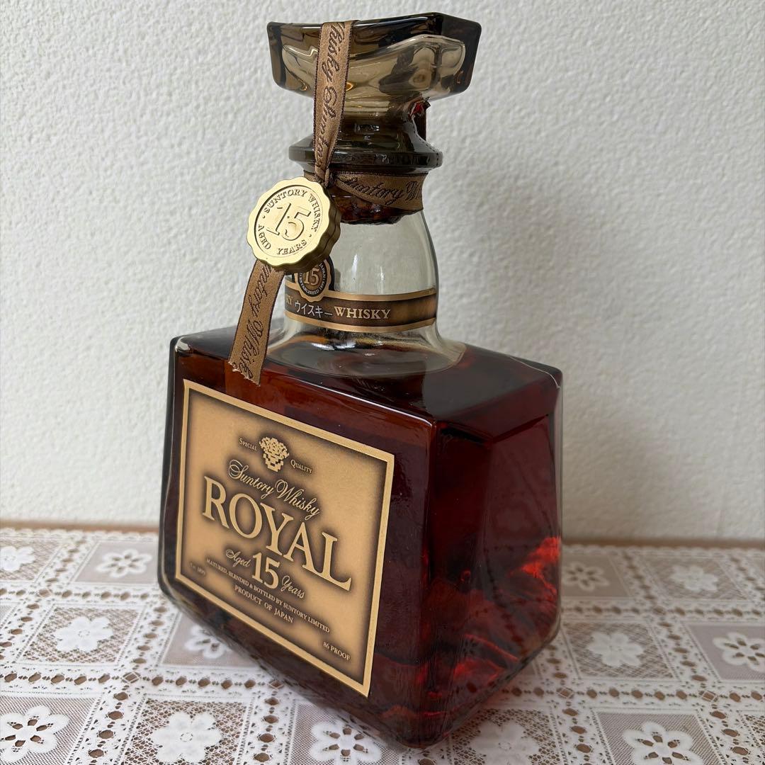 未開封　サントリーローヤル 15年 ゴールドラベル750ml 、いいちこ セット