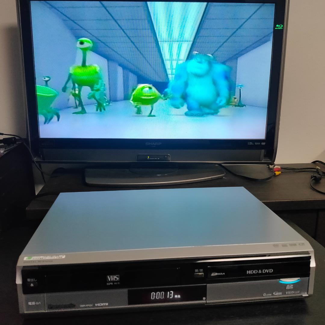 パナソニック　DMR-XP20V　HDD内蔵VHS一体型DVDレコーダー　訳あり