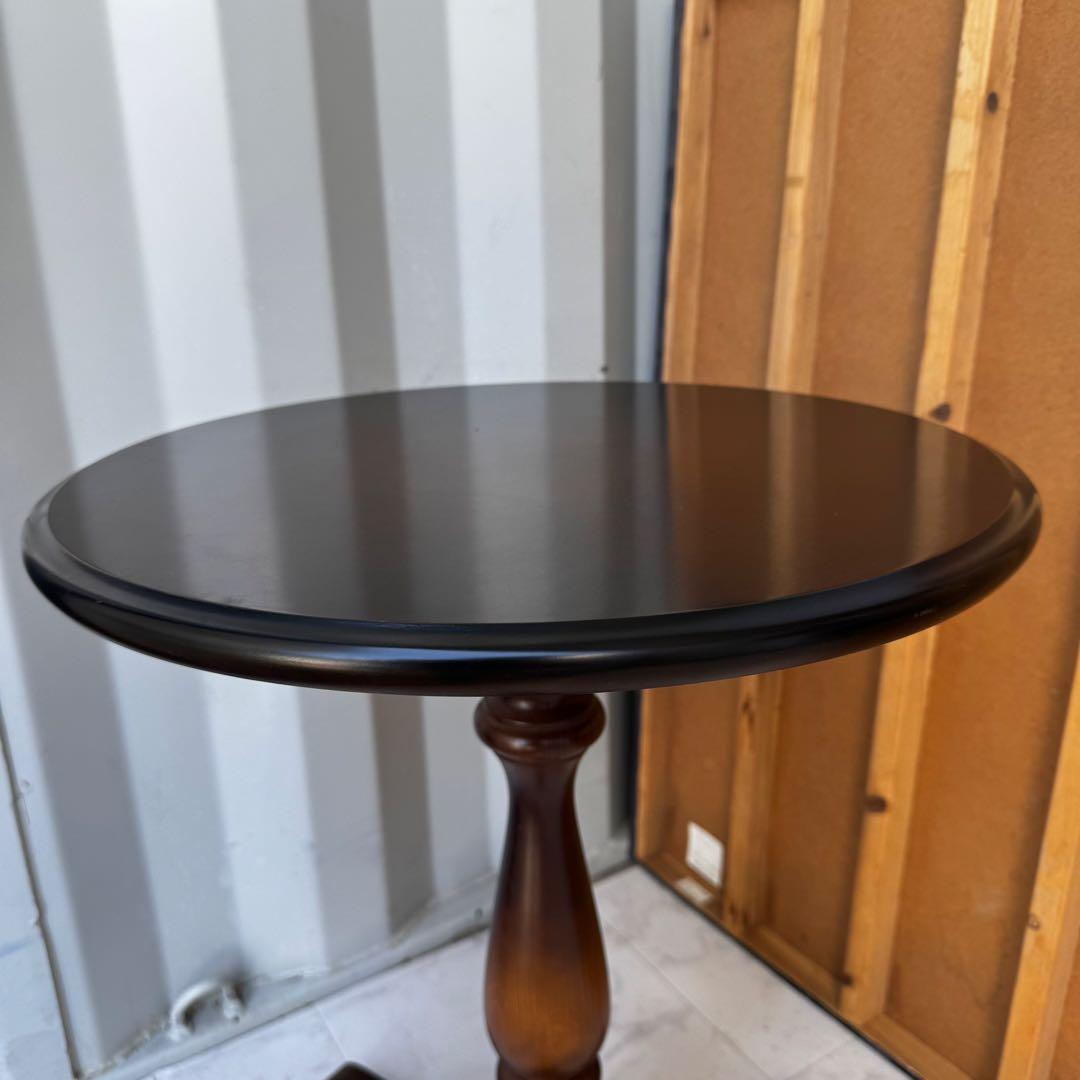 35 良品✨　HIDA 飛騨産業キツツキ ラウンド サイドテーブル ダイニング