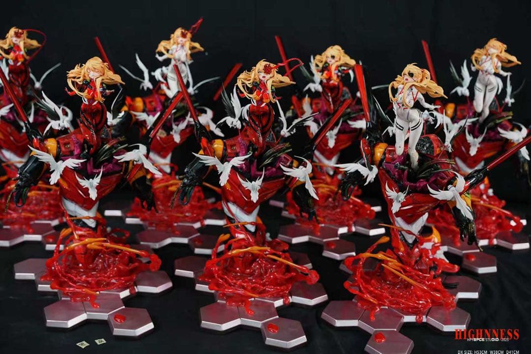 式波・アスカ・ラングレー　フィギュア　エヴァンゲリオン　ガレージキット