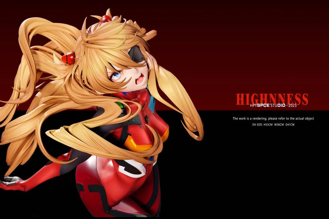 式波・アスカ・ラングレー　フィギュア　エヴァンゲリオン　ガレージキット