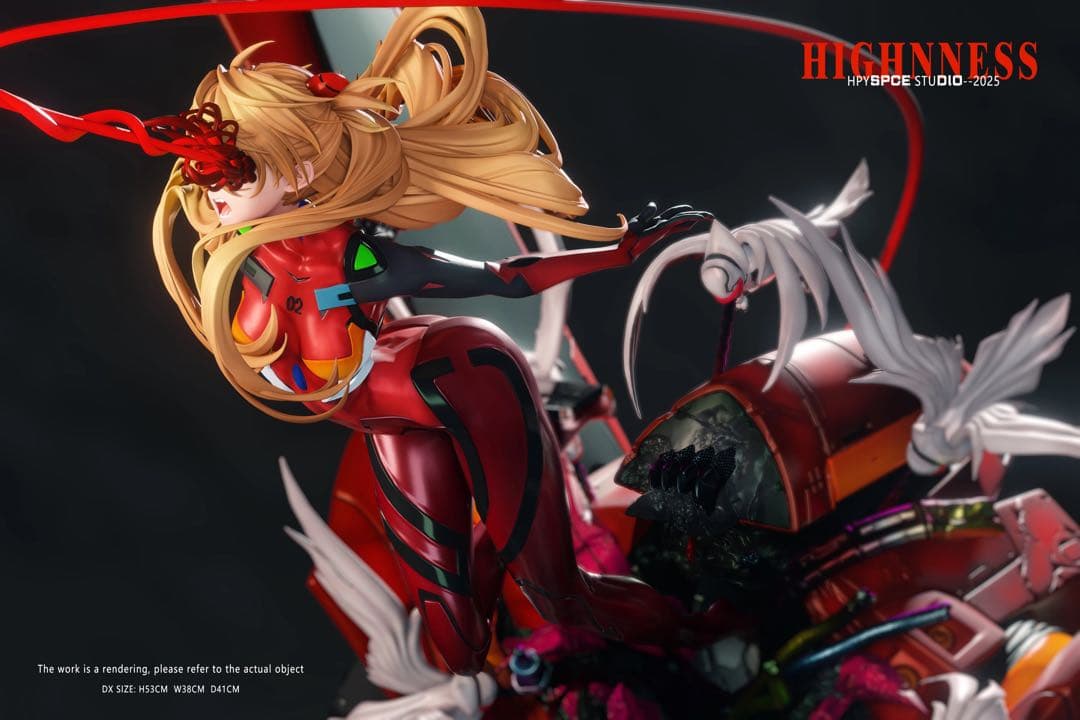 式波・アスカ・ラングレー　フィギュア　エヴァンゲリオン　ガレージキット