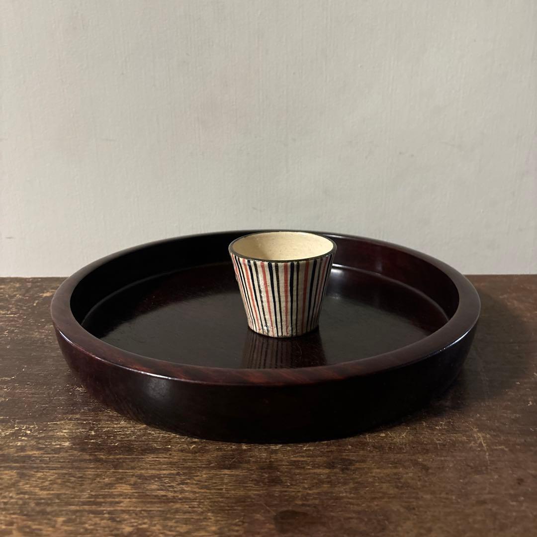 麦藁手蕎麦猪口⑤瀬戸　十草　美濃　古道具　青山二郎　白洲正子　古民芸　酒器　李朝