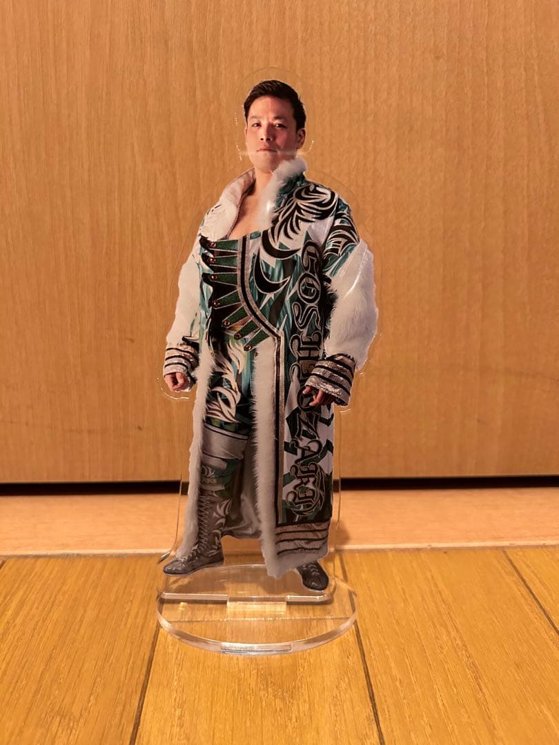 潮崎豪　全日本プロレス ノア　noah ajpw アクスタ　直筆サイン入り