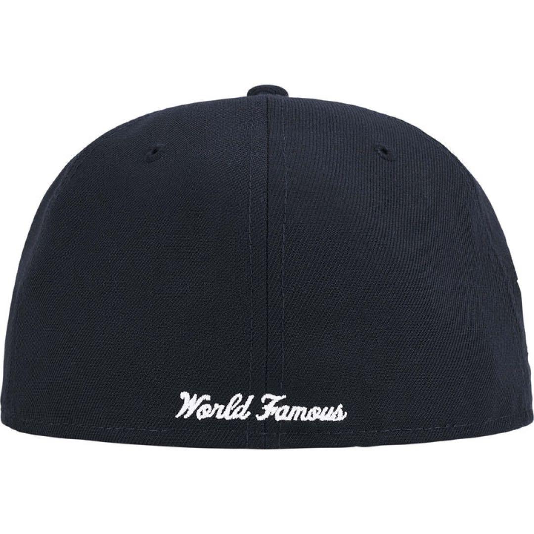 新品 Supreme Box Logo New Era ネイビー ボックスロゴ
