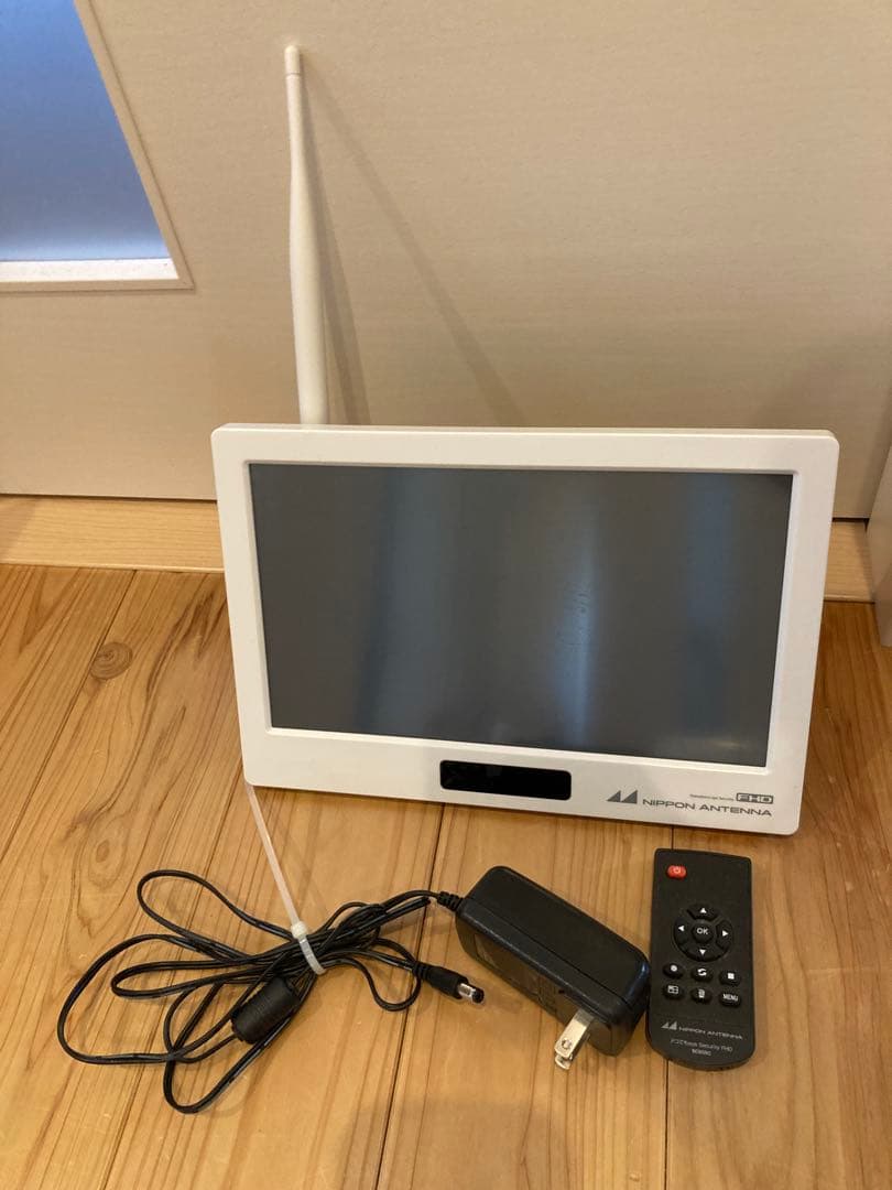 日本アンテナ 防犯カメラ ワイヤレスモニター FHD SC05STと増設カメラ