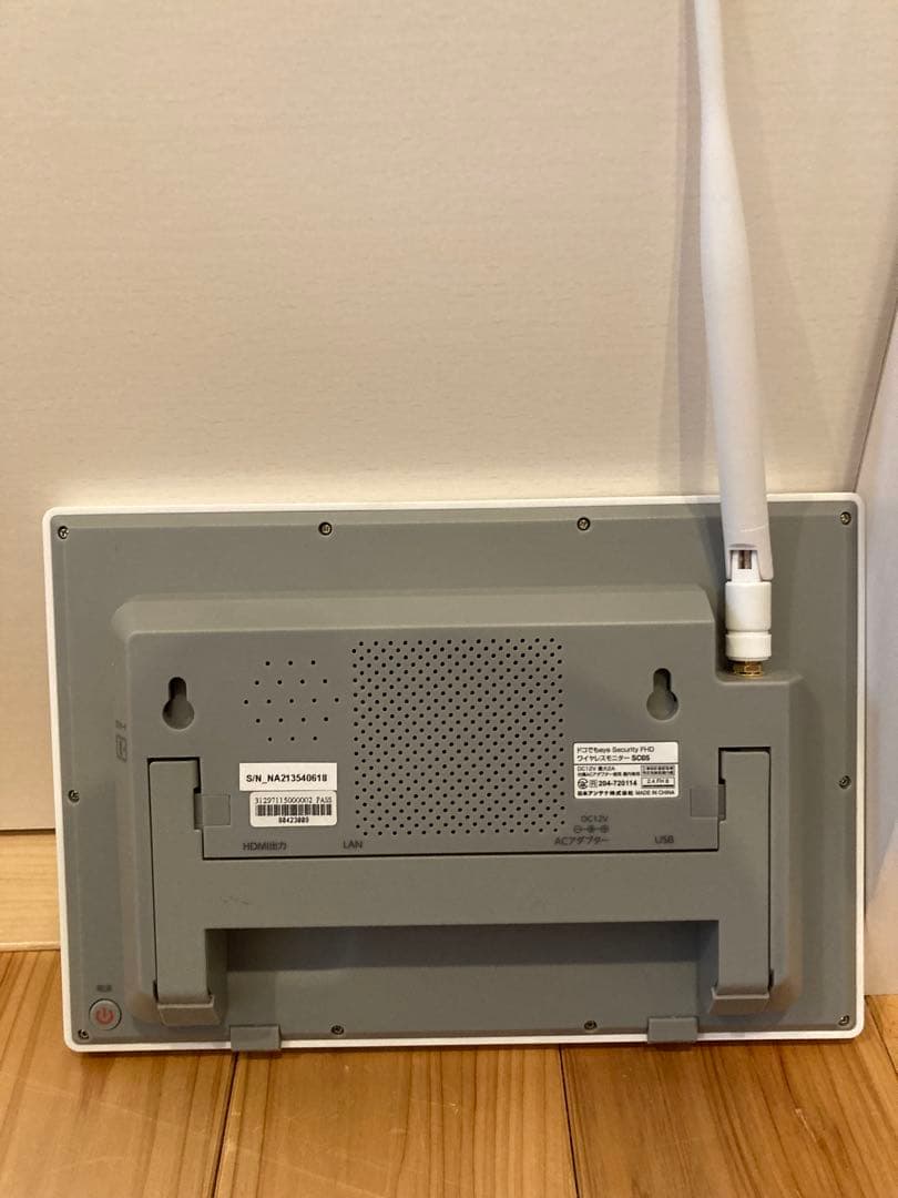 日本アンテナ 防犯カメラ ワイヤレスモニター FHD SC05STと増設カメラ