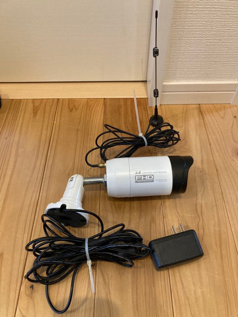 日本アンテナ 防犯カメラ ワイヤレスモニター FHD SC05STと増設カメラ