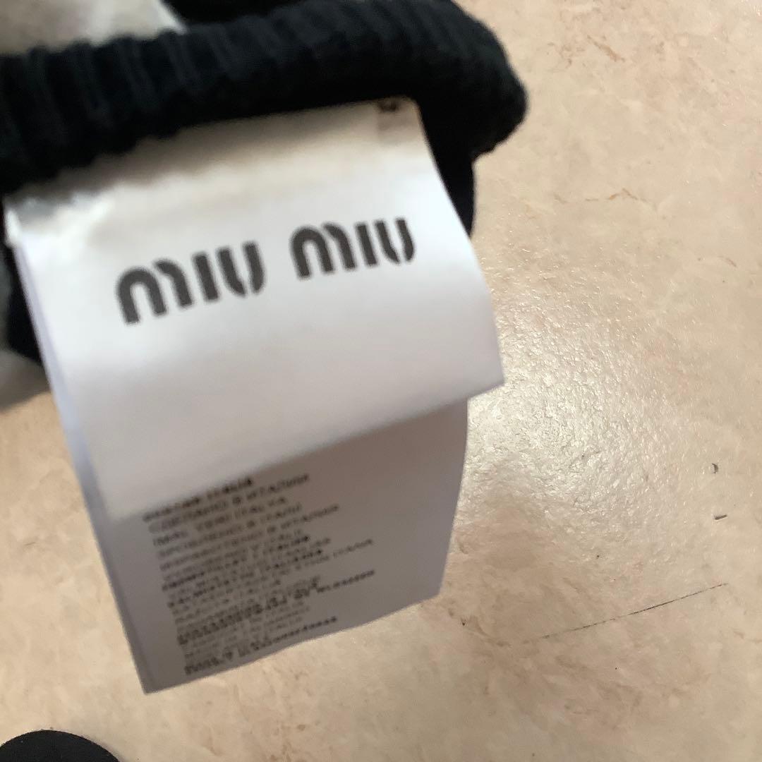 【新品】miu miu メンズ 手袋 タグ付