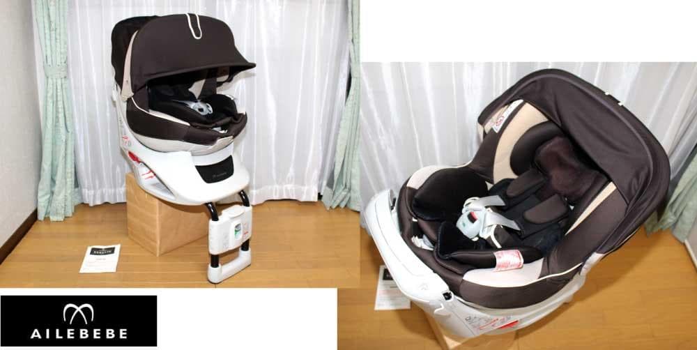 美品 エールベベ360度回転クルットＮＴプレミアム◆クルット片手で回転◆新生児～
