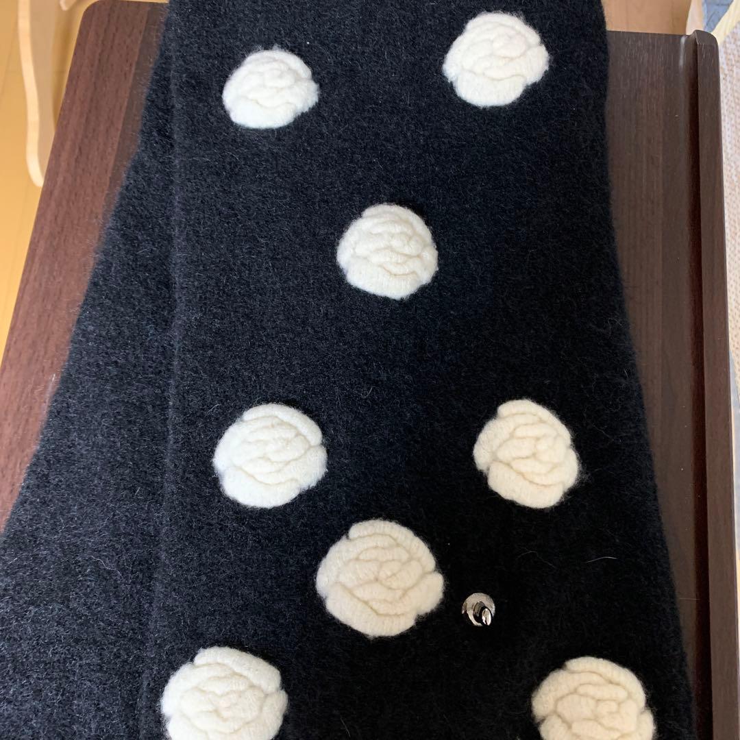 CHANEL カメリア　マフラー