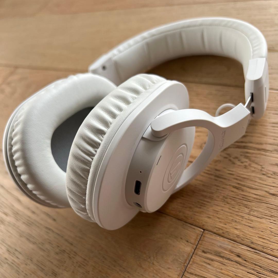 ATH-M20xBT WH ワイヤレス ヘッドホン Bluetooth 有線