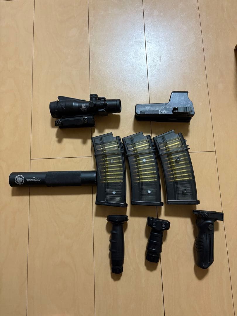 あずき　最高のパパ割適応中　次世代電動ガン G36K 付属品多数