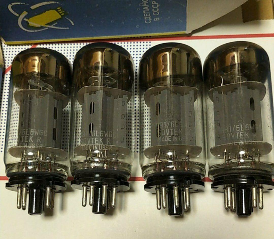 真空管 5881/6L6WGC　出力管　Sovtek製品 4本 [未使用]
