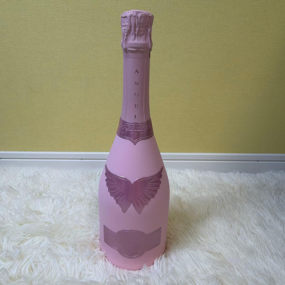 【美品】【未開封】エンジェル シャンパン ピンク 750ml 専用ケース付き