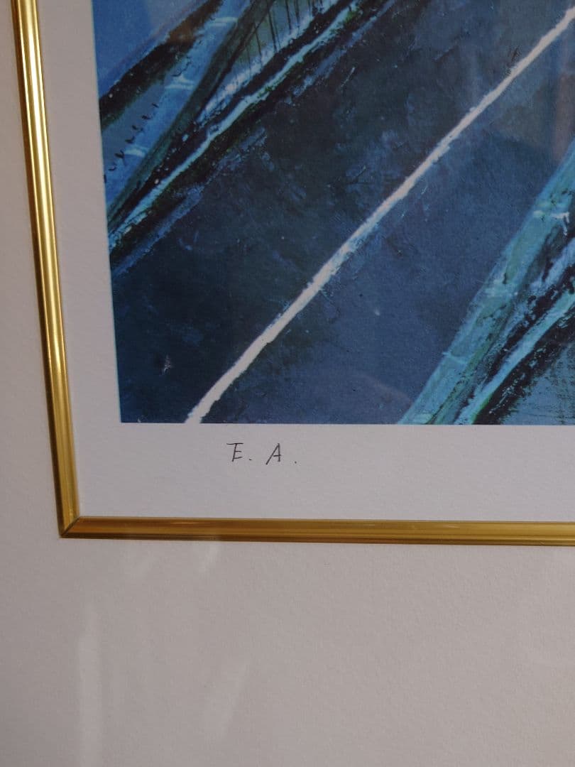 【特別価格、リトグラフ、真作】小田切訓『ドナウの橋』、サイン、エディション入り