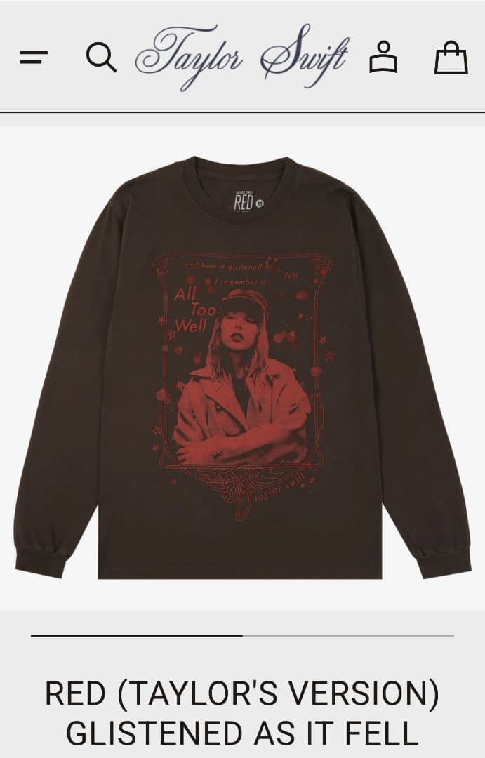 ミュージシャン Red (Taylor's Ver.) Glistened As It Fell