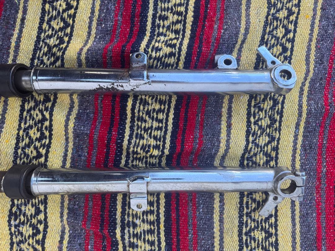 33.4mmフロントフォーク 15インチオーバー 15inchover ショベル