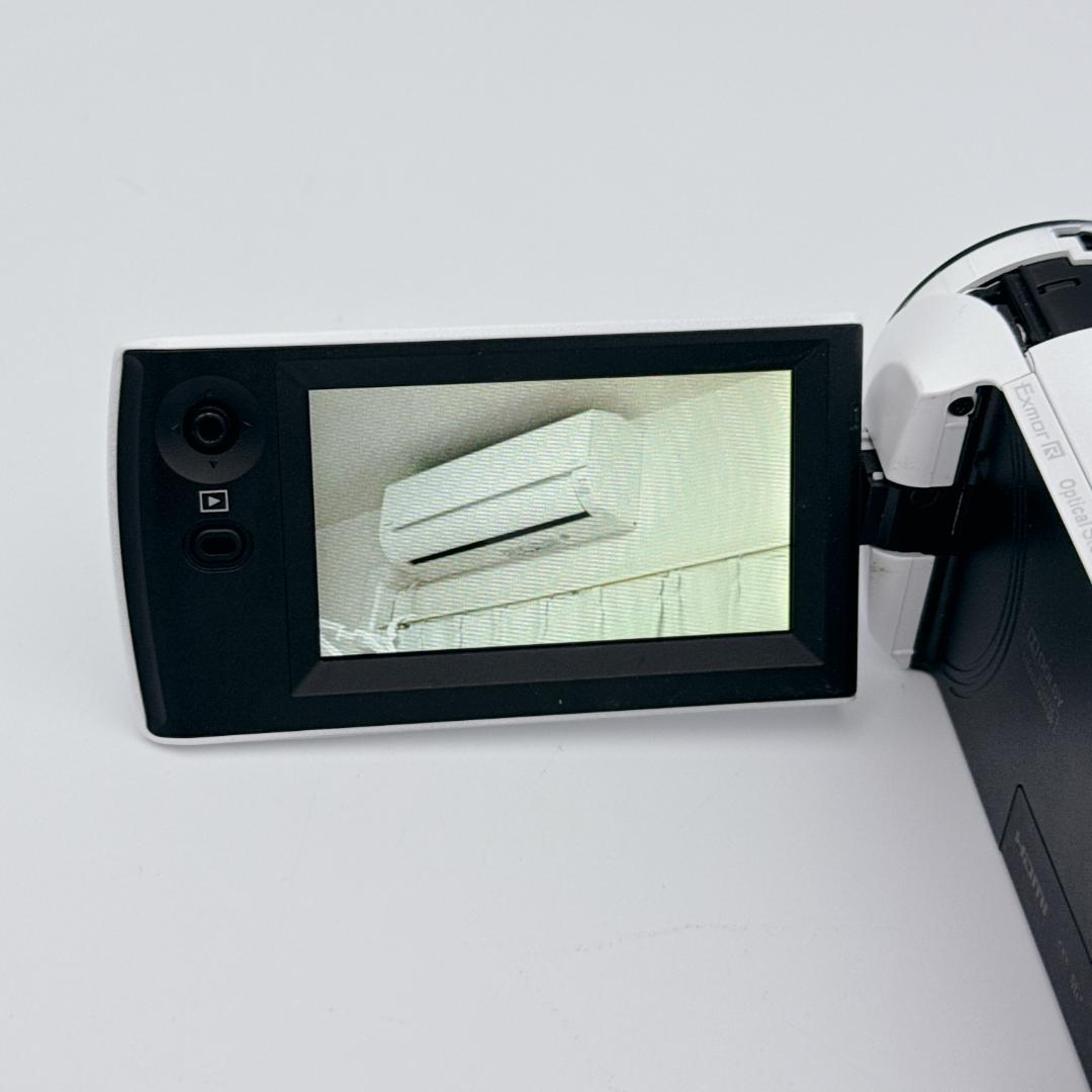 【良品】SONY Handycam ビデオカメラ HDR-CX470 ホワイト