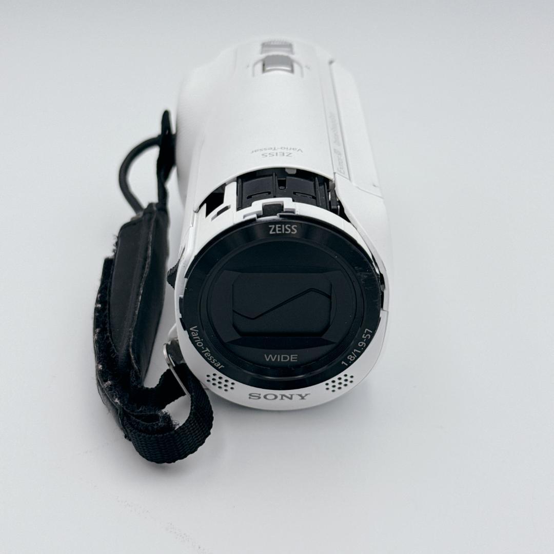 【良品】SONY Handycam ビデオカメラ HDR-CX470 ホワイト
