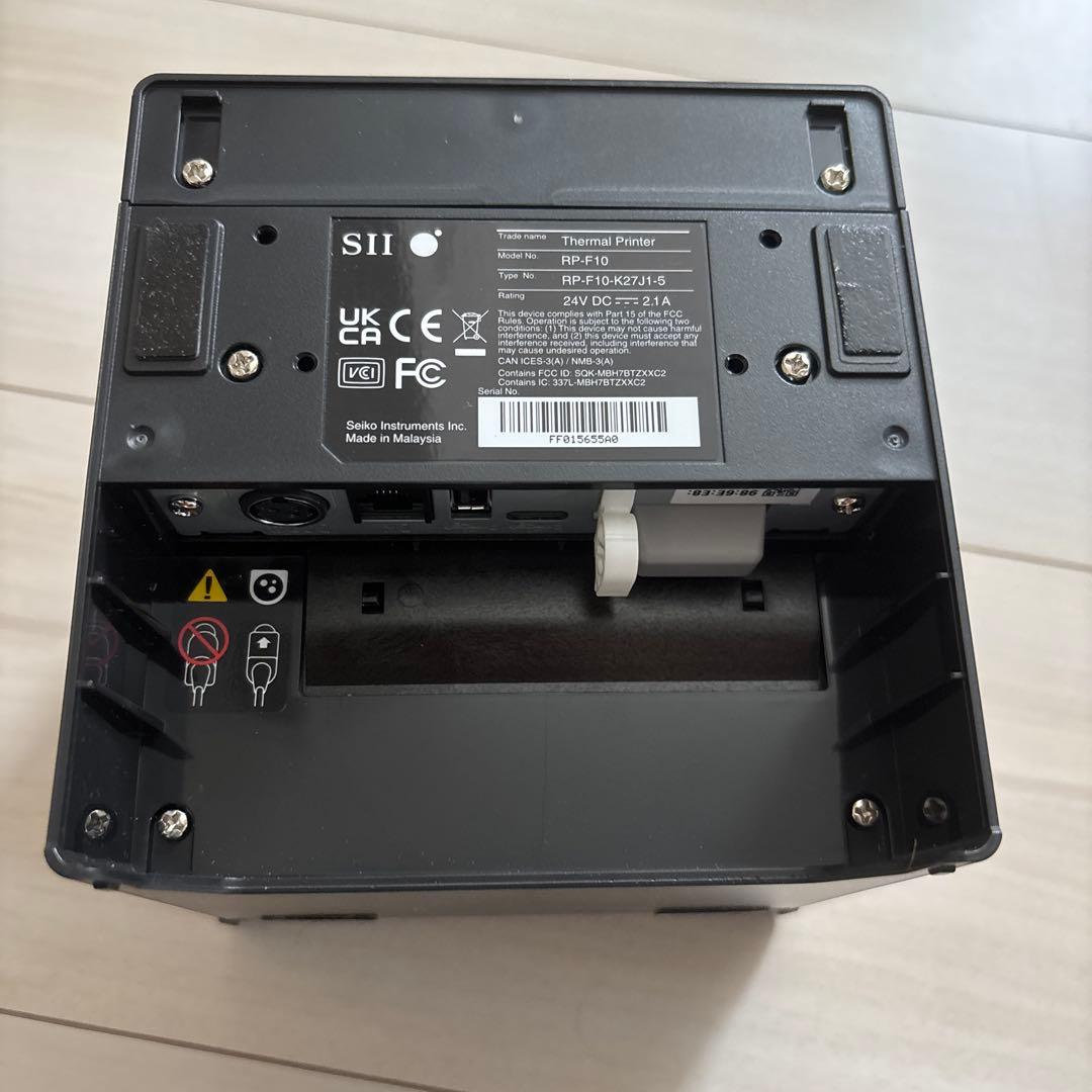 SII RPーF10 サーマルプリンタ+ キャッシュドロワー　DRWーA01